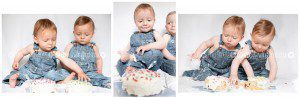 Twin cake smash