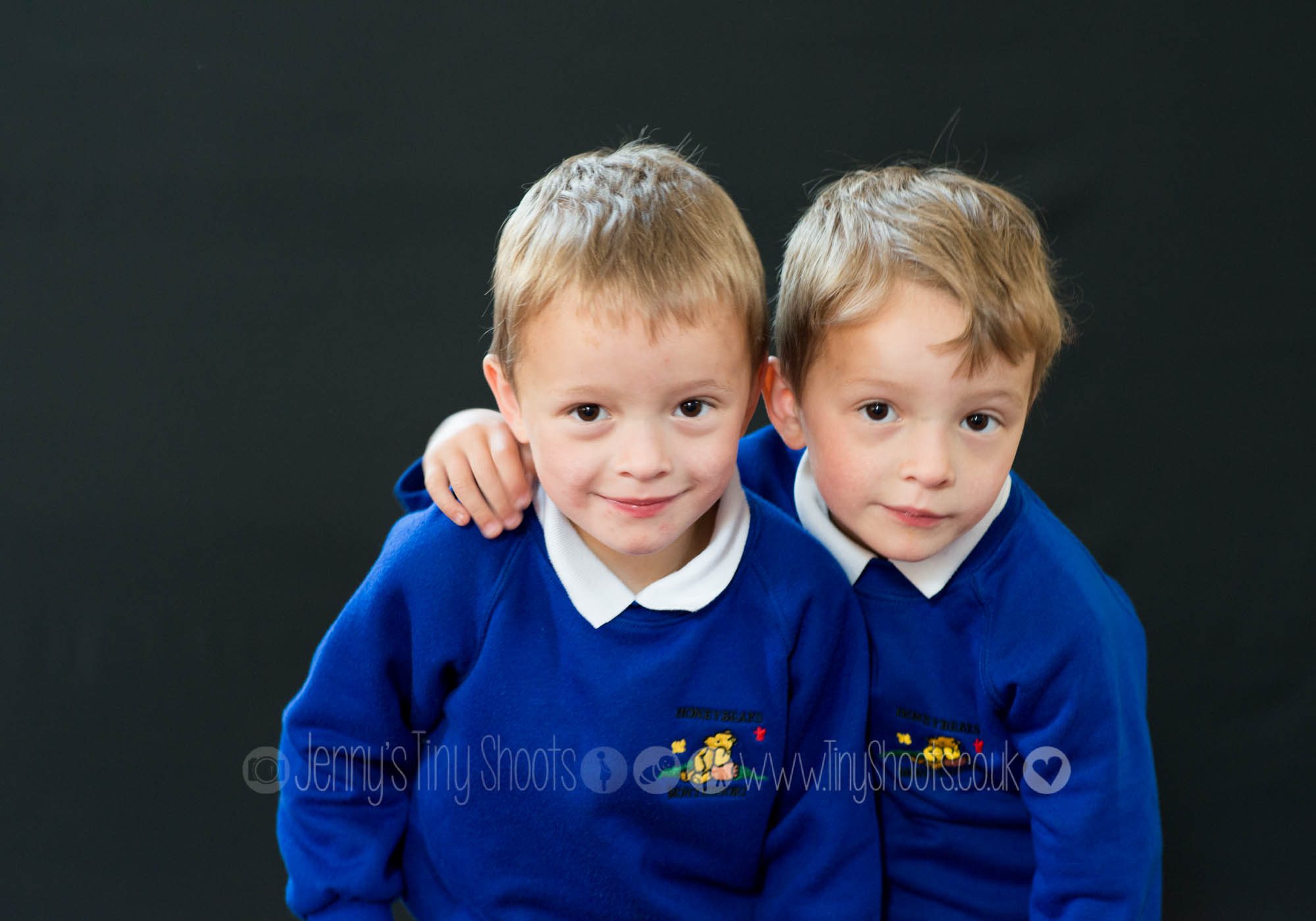 Nursery photographer at work - my twins