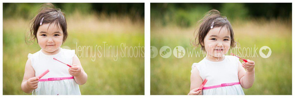 Little girl two year old portraits in Ruislip