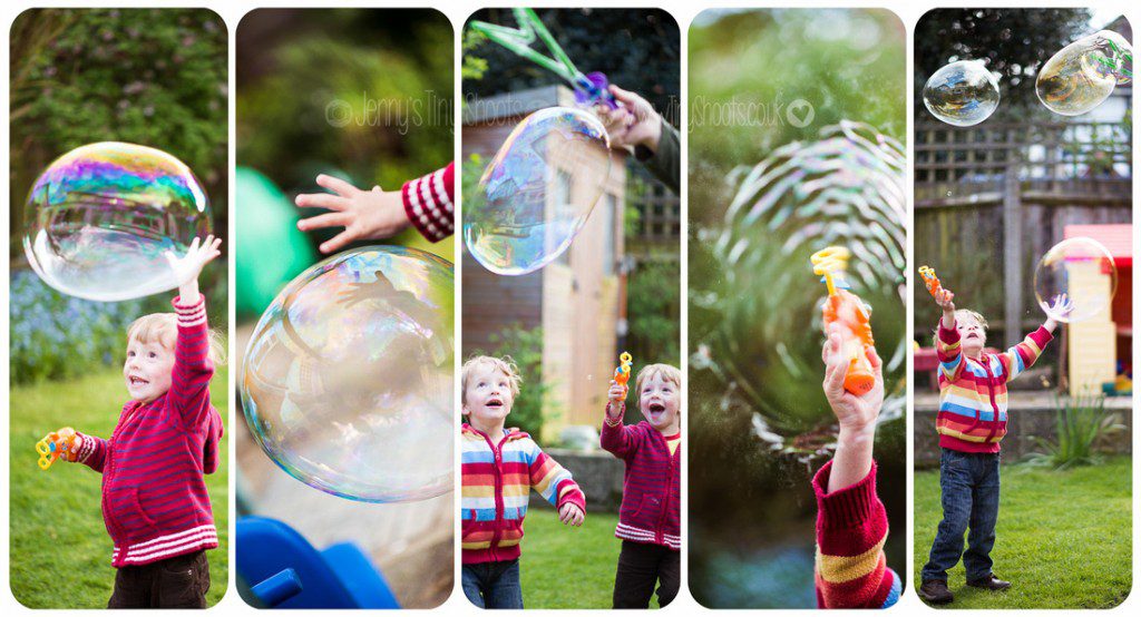 bubble portraits