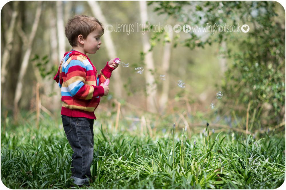 First spring bluebell family portraits-media-1