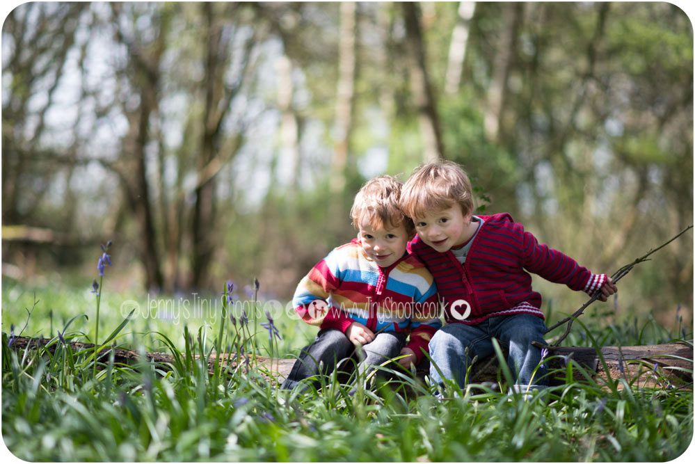 First spring bluebell family portraits-media-2