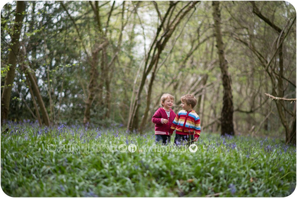 First spring bluebell family portraits-media-4