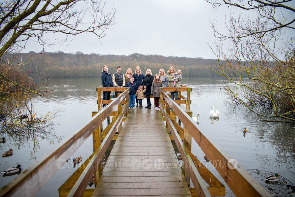 Extended family photography on the Lido