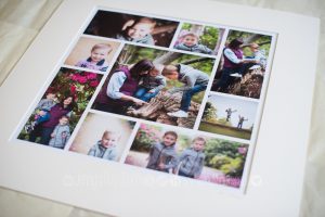 Printed montage ready to frame