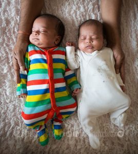 twins boys in london
