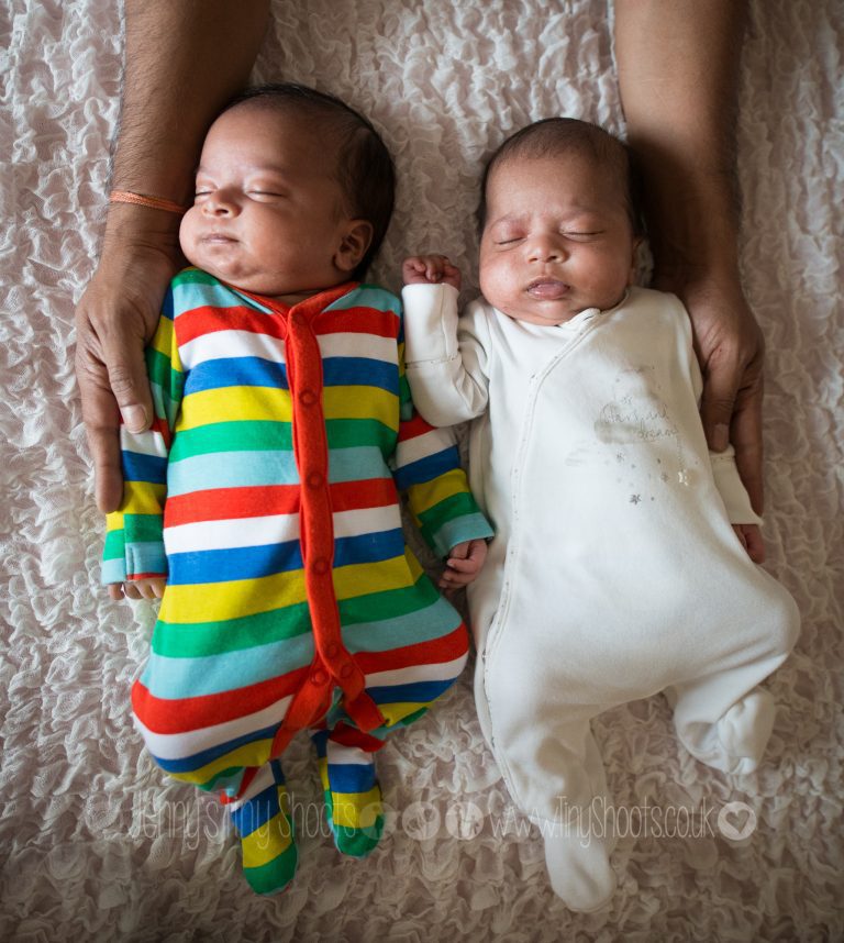 twins boys in london