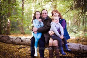 family autumn portrait