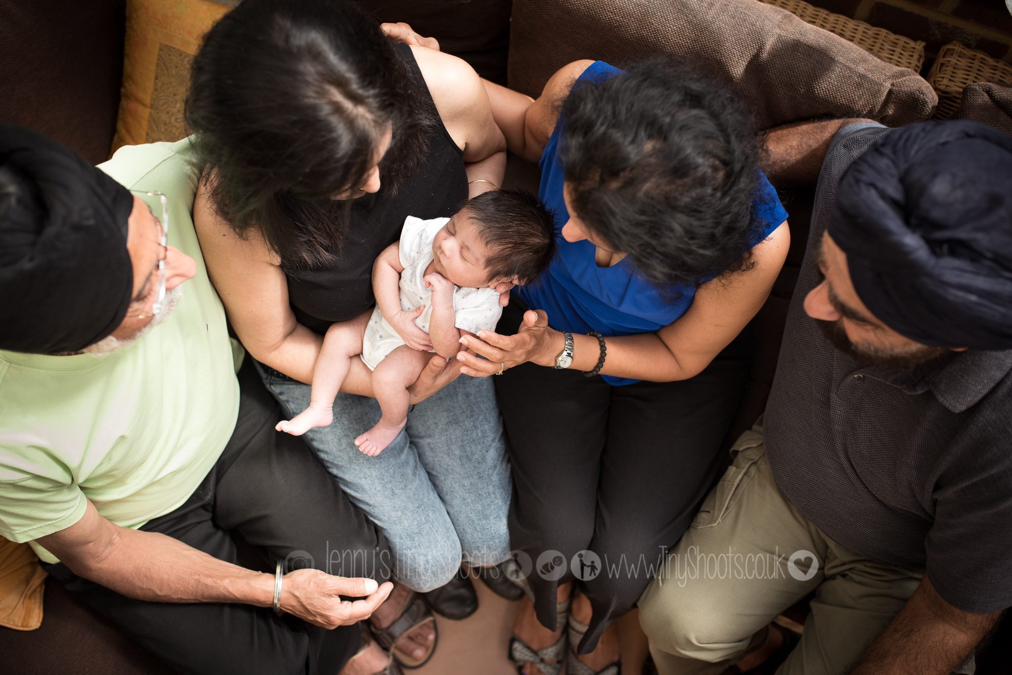 Grandparents with newborn