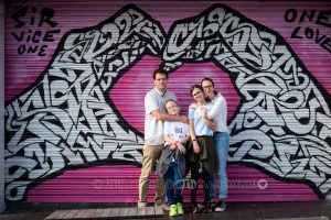 Family portrait Camden urban art graffiti