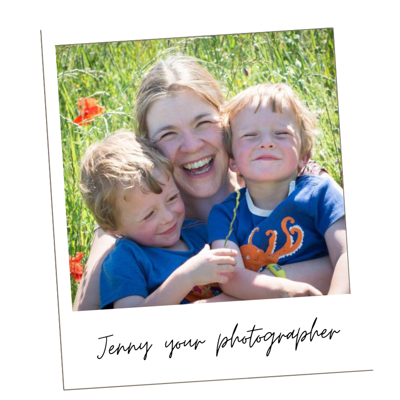 Jenny the family photographer with her twins
