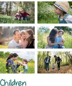 Natural photography for families and children
